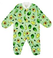 Комбинезон 1066ун р.62 разноцветный унисекс кулирка     10_1