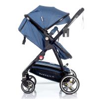 Акция 11500руб. Коляска-Трансформер WINGER  2в1  BLUE  _1