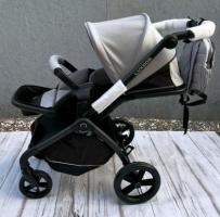 Акция 14000руб. Коляска-трансформер Lux mom k-92 серый   2в1       _1