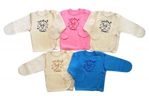 Распашонка 1056ун  р.56 разноцветный унисекс  интерлок    8_1