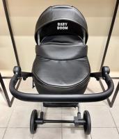ПОД ЗАКАЗ Модульная коляска Luxmom 522 Cuddle 3в1 Экокожа цвет чёрный_4