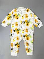 Комбинезон 1134ун р.68 разноцветный унисекс интерлок    3_1